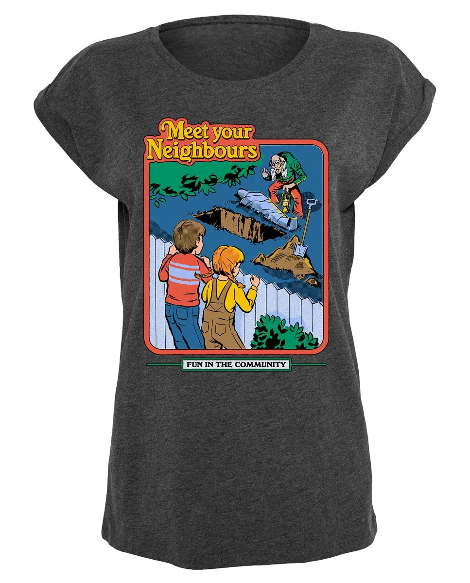 Steven Rhodes - Meet Your Neighbours - Girlshirt 1 Steven Rhodes - Meet Your Neighbours - Girlshirt