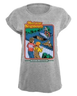 Steven Rhodes - Meet Your Neighbours - Girlshirt 6 Steven Rhodes - Meet Your Neighbours - Girlshirt -Yvolve Verkäufe STE 0168 GHG