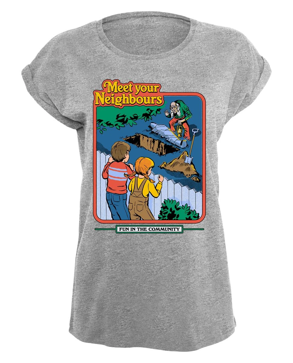Steven Rhodes - Meet Your Neighbours - Girlshirt 3 Steven Rhodes - Meet Your Neighbours - Girlshirt – Bild 3