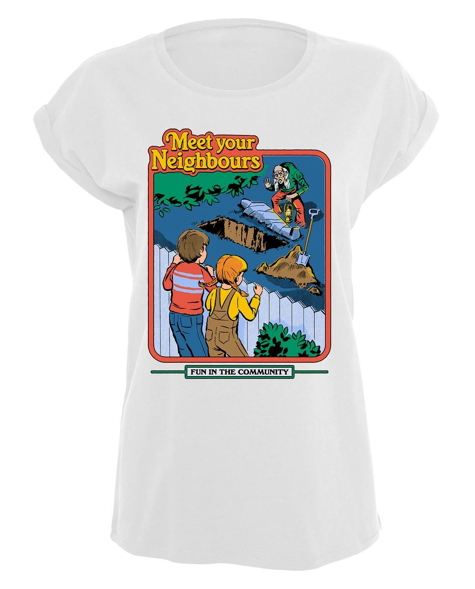 Steven Rhodes - Meet Your Neighbours - Girlshirt 4 Steven Rhodes - Meet Your Neighbours - Girlshirt – Bild 4