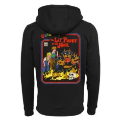 Steven Rhodes - Puppy From Hell - Zip-Hoodie 4 Steven Rhodes - Puppy From Hell - Zip-Hoodie -Yvolve Verkäufe STE 0197 ZHB Back