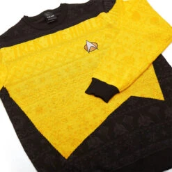 Star Trek - Yellow - Ugly Christmas Sweater -Yvolve Verkäufe STK 0024 2