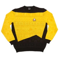 Star Trek - Yellow - Ugly Christmas Sweater