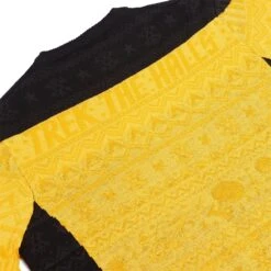 Star Trek - Yellow - Ugly Christmas Sweater -Yvolve Verkäufe STK 0024 3