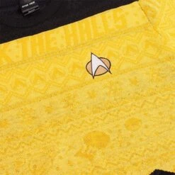 Star Trek - Yellow - Ugly Christmas Sweater -Yvolve Verkäufe STK 0024 5