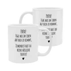 Yvolve - Papa - Egal Was.. - Tasse -Yvolve Verkäufe Spru che Papa egal was im leben 3