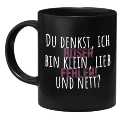 Yvolve - Böser Fehler - Tasse -Yvolve Verkäufe Spru che bo ser fehler 1