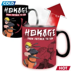 Naruto - From Father To Son - XXL-Farbwechsel-Tasse
