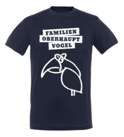 Rocket Beans TV - Familienoberhauptvogel - T-Shirt -Yvolve Verkäufe TS RB Familienoberhauptvogel Navy NEU