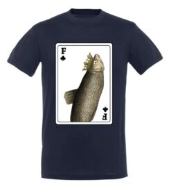 Rocket Beans TV - Fischkarte - T-Shirt -Yvolve Verkäufe TS RB Fischkarte Navy NEU