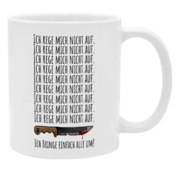 Yvolve - Ich Rege Mich Nicht Auf - Tasse -Yvolve Verkäufe Tasse Ich rege mich nicht auf 1
