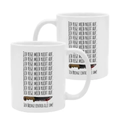 Yvolve - Ich Rege Mich Nicht Auf - Tasse -Yvolve Verkäufe Tasse Ich rege mich nicht auf 3