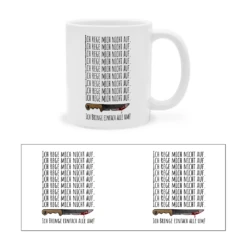 Yvolve - Ich Rege Mich Nicht Auf - Tasse -Yvolve Verkäufe Tasse Ich rege mich nicht auf 4