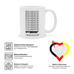 Yvolve - Ich Rege Mich Nicht Auf - Tasse -Yvolve Verkäufe Tasse Ich rege mich nicht auf 5