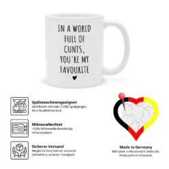 Yvolve - In A World - Tasse -Yvolve Verkäufe Tasse InAWorld 5