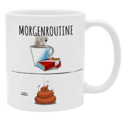 Yvolve - Morgenroutine - Tasse -Yvolve Verkäufe Tasse Morgenroutine 2