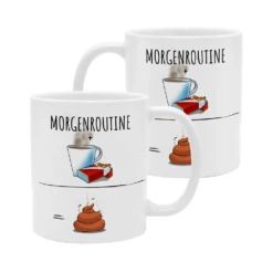Yvolve - Morgenroutine - Tasse -Yvolve Verkäufe Tasse Morgenroutine 3