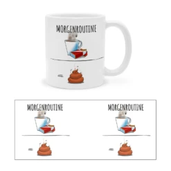 Yvolve - Morgenroutine - Tasse -Yvolve Verkäufe Tasse Morgenroutine 4