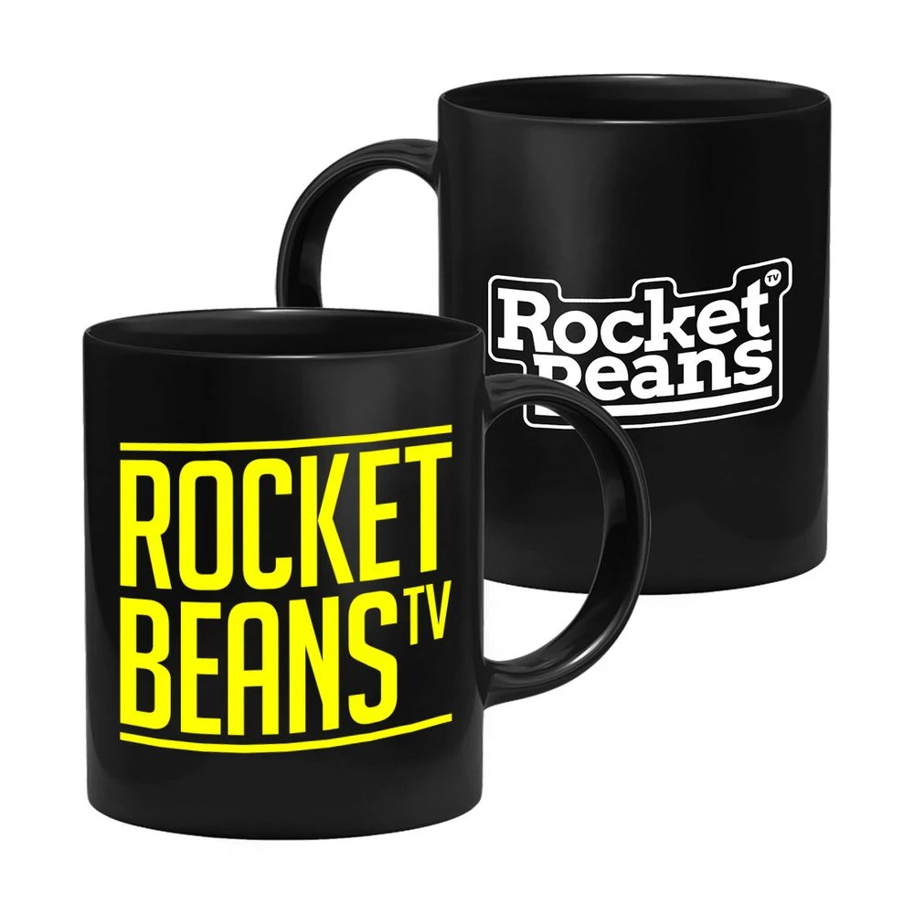 Rocket Beans TV - Slant Typo - Tasse 1 Rocket Beans TV - Slant Typo - Tasse