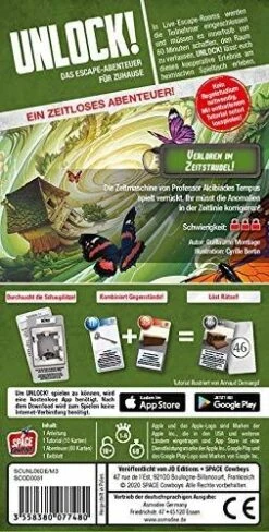 Unlock! - Verloren Im Zeitstrudel! - Deutsch -Yvolve Verkäufe Unlock Verloren im Zeitstrudel 2