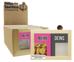Meins/Deins - Spardose