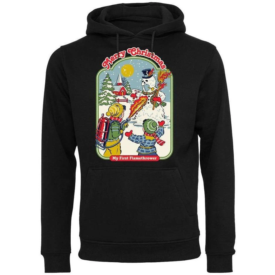 Steven Rhodes - My First Flamethrower - Hoodie 1 Steven Rhodes - My First Flamethrower - Hoodie
