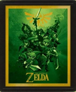 The Legend Of Zelda - Link - 3D-Bild