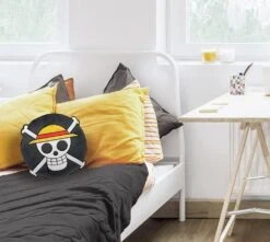 One Piece - Jolly Roger Flagge - Kissen -Yvolve Verkäufe one piece cushion skull Kissen Mood