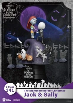 The Nightmare Before Christmas - Jack & Sally - Diorama -Yvolve Verkäufe x bkdds 141 a