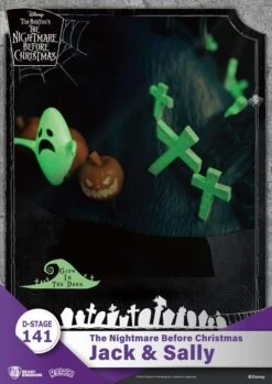 The Nightmare Before Christmas - Jack & Sally - Diorama -Yvolve Verkäufe x bkdds 141 e
