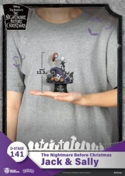 The Nightmare Before Christmas - Jack & Sally - Diorama -Yvolve Verkäufe x bkdds 141 f