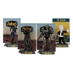 Fallout - Lucy, Maximus, The Ghoul & Vault Boy - Figuren 4-er Pack 30 Fallout - Lucy, Maximus, The Ghoul & Vault Boy - Figuren 4-er Pack -Yvolve Verkäufe x mcf14097