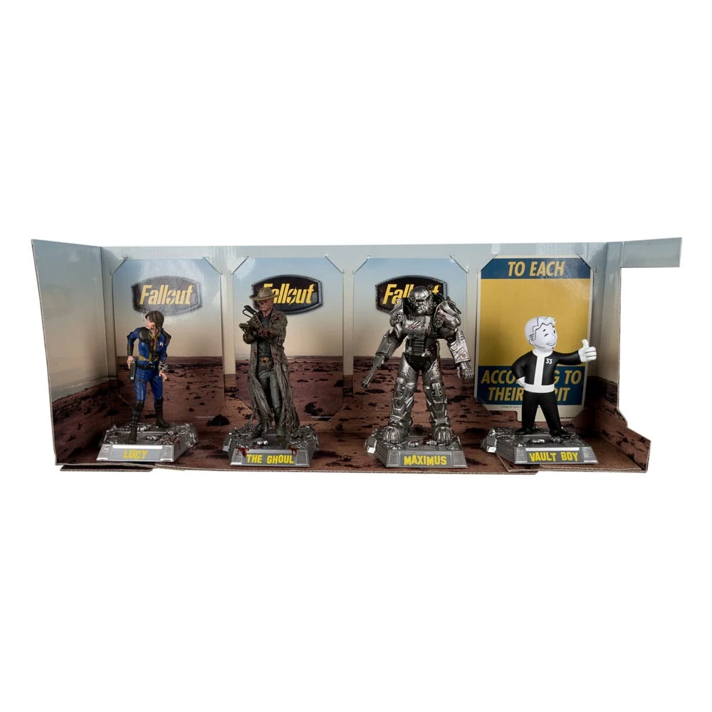 Fallout - Lucy, Maximus, The Ghoul & Vault Boy - Figuren 4-er Pack 15 Fallout - Lucy, Maximus, The Ghoul & Vault Boy - Figuren 4-er Pack – Bild 15