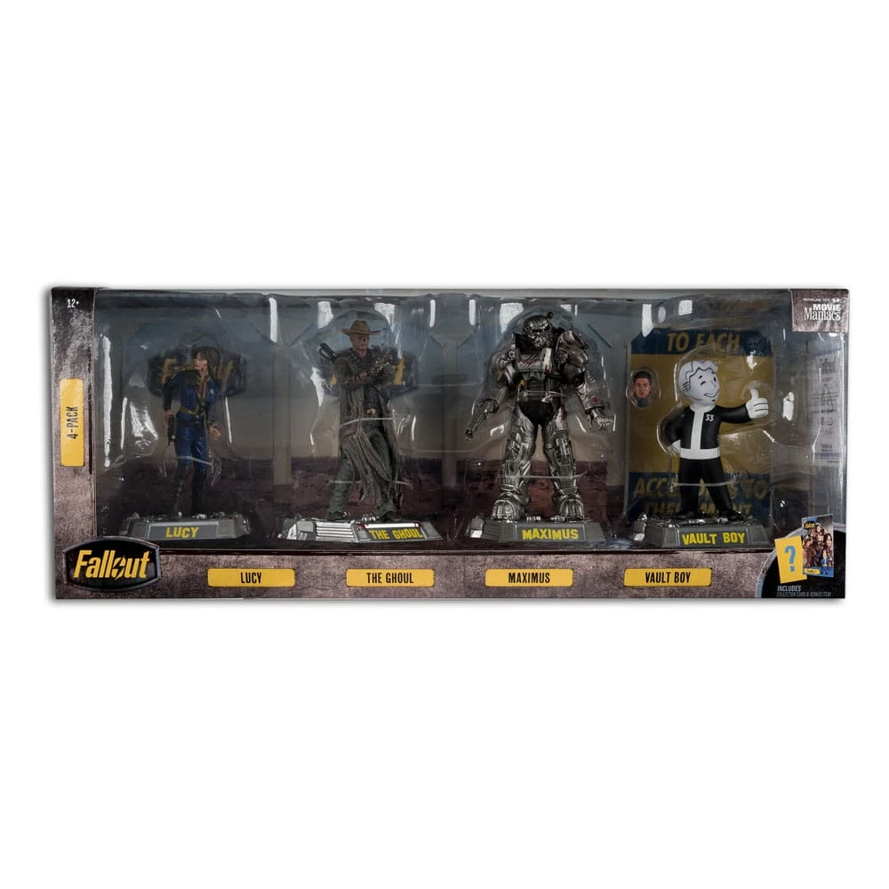 Fallout - Lucy, Maximus, The Ghoul & Vault Boy - Figuren 4-er Pack 16 Fallout - Lucy, Maximus, The Ghoul & Vault Boy - Figuren 4-er Pack – Bild 16