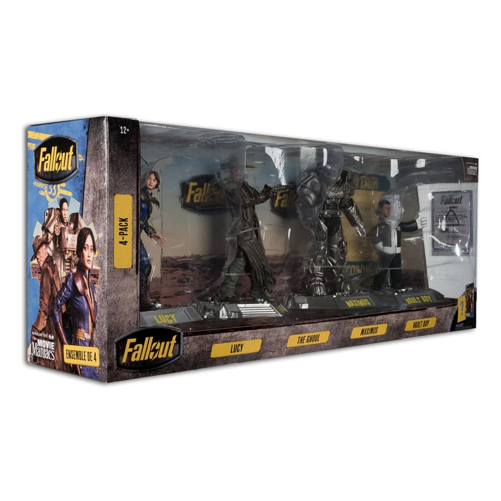 Fallout - Lucy, Maximus, The Ghoul & Vault Boy - Figuren 4-er Pack 18 Fallout - Lucy, Maximus, The Ghoul & Vault Boy - Figuren 4-er Pack – Bild 18